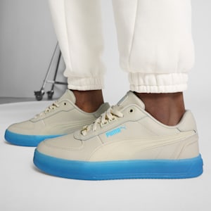 Sneakers PUMA Caven 2.0 Lux Gum Homme, Alpine Snow-Alpine Snow-Team Light Blue, extralarge